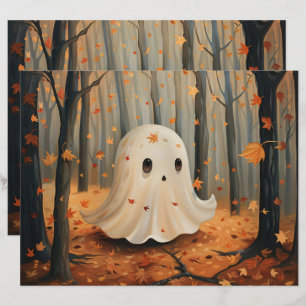Papel Scrapbook Cuja Cobra Fantasma Queda
