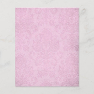 Papel Scrapbook Damask Rosa