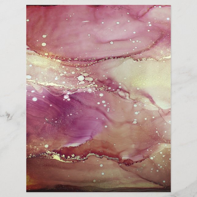 Papel Scrapbook de Abstrato (Frente)