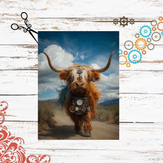 Papel Scrapbook de Terras Altas Steampunk (Criador carregado)