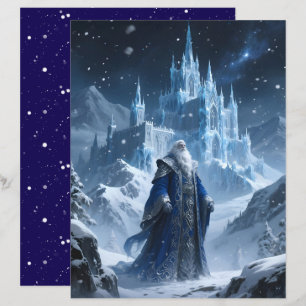 Papel Scrapbook do Avô Frost