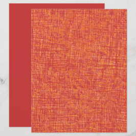 Papel Scrapbook em Linhas Amarelas Vermelhas