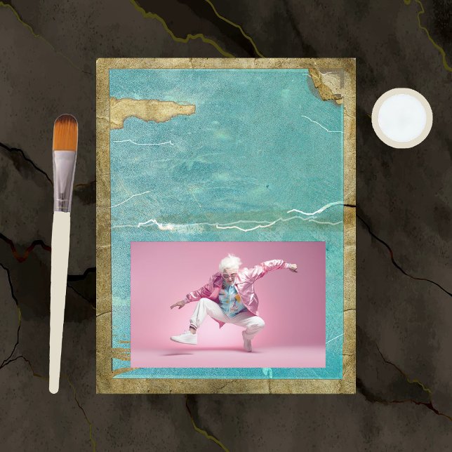 Papel Scrapbook Encantado Distinto (Criador carregado)