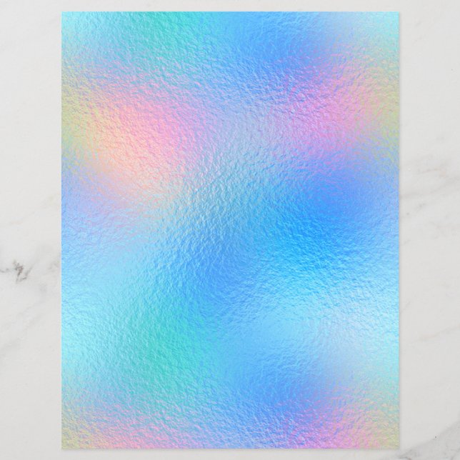 Papel Scrapbook Faux Faux Iridescente 39 (Frente)