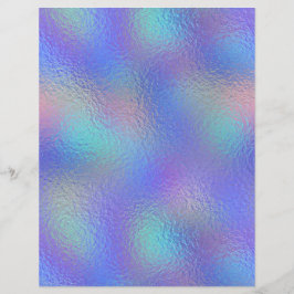 Papel Scrapbook Faux Faux Iridescente 87