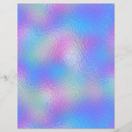 Papel Scrapbook Faux Faux Iridescente 92