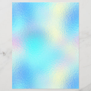 Papel Scrapbook Faux Faux Iridescente No. 72