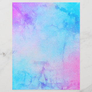 Papel Scrapbook Grungy Abstrato Multicolor