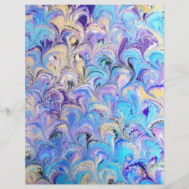 Papel Scrapbook Marbled (Frente)