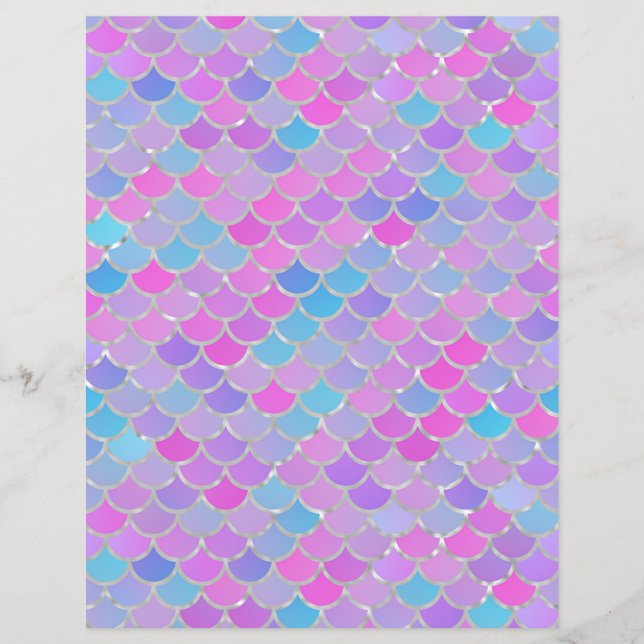 Papel Scrapbook Multicolor Scalid (Frente)