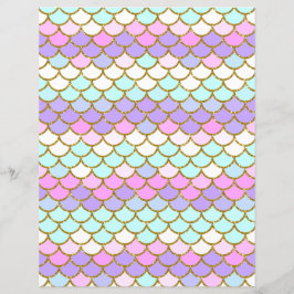 Papel Scrapbook Multicolor Scalid