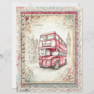 Papel Scrapbook para Decoupage em Londres