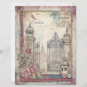 Papel Scrapbook para Decoupage em Londres