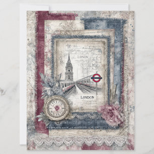 Papel Scrapbook para Decoupage em Londres
