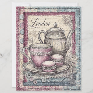 Papel Scrapbook para Decoupage em Londres
