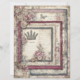 Papel Scrapbook para Decoupage em Londres