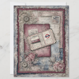 Papel Scrapbook para Decoupage em Londres