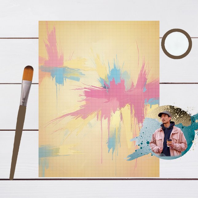 Papel Scrapbook para padrões e pinças (Criador carregado)