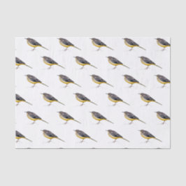 Papel seda con acuarela de lavandera cascadeña