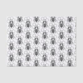 Papel Tecido - Abelhas