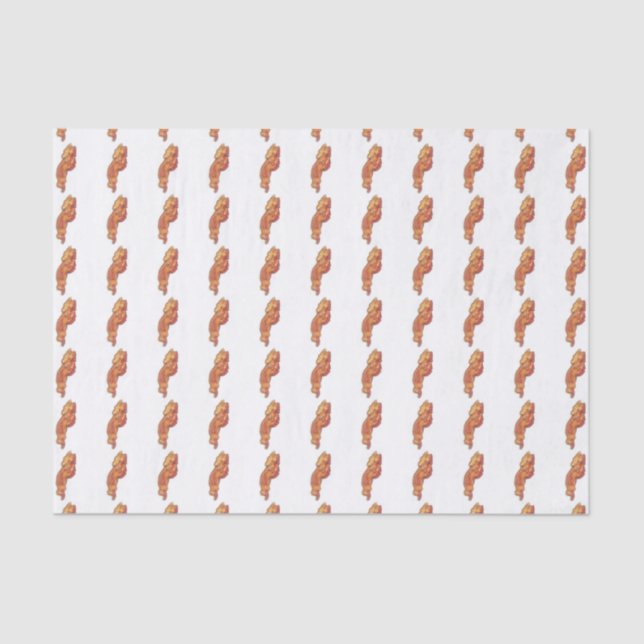 Papel Tecido Bacon (Frente )
