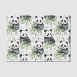 Papel Tecido Bamboo Panda