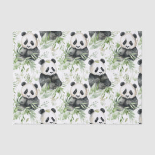 Papel Tecido Bamboo Panda