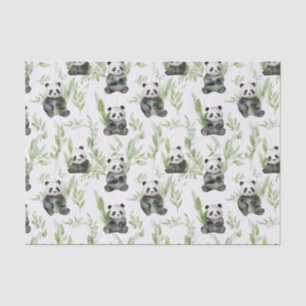 Papel Tecido Bamboo Panda