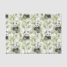 Papel Tecido Bamboo Panda