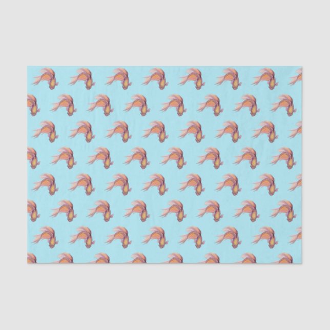 Papel Tecido Betta Fish (Frente )
