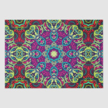 Papel Tecido Boho design Mandala