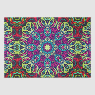Papel Tecido Boho design Mandala
