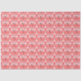 Papel Tecido Coral de Bela Fluindo