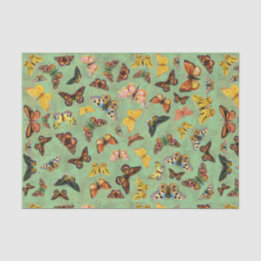 Papel Tecido das Borboletas