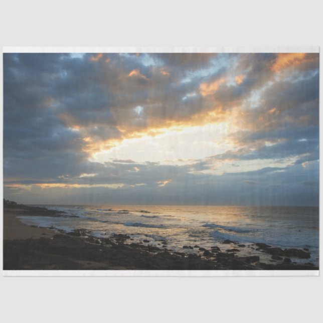 Papel Tecido de Decoupage de Disco Oceano (Frente )