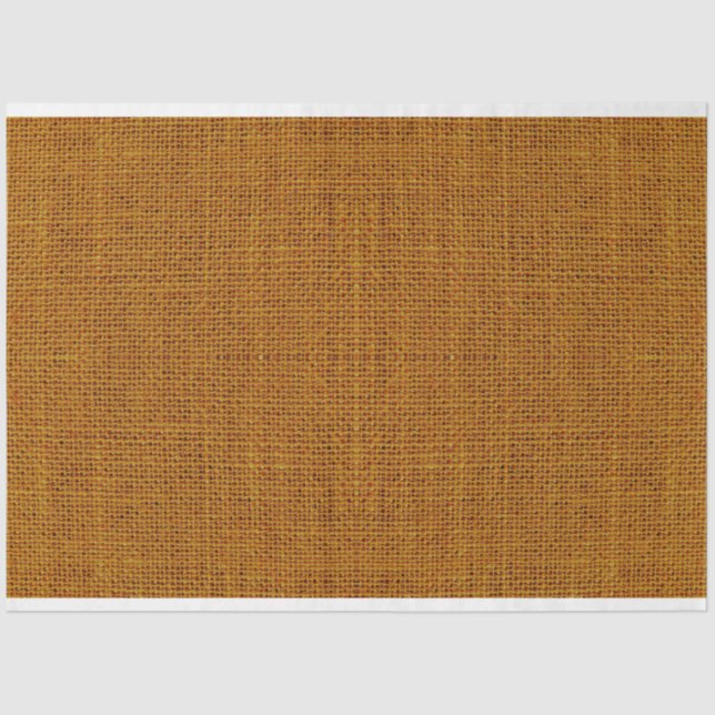  Papel Tecido de Decoupage de Textura Burlap em Oc (Frente )