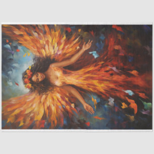 Papel Tecido de Decoupage do Eethal Angel