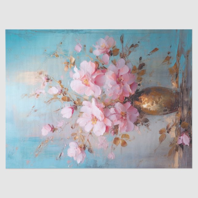 Papel Tecido de Decoupage - Graciosos Caracteres P (Frente )