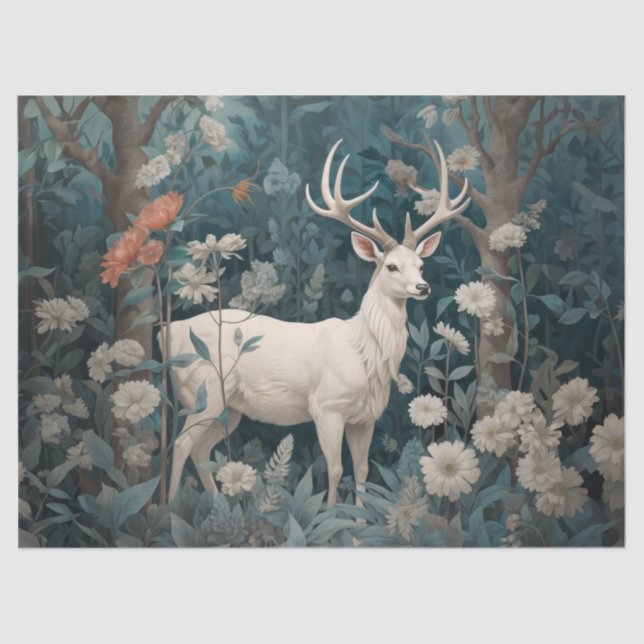 Papel Tecido de Decoupage - Sussurros do Selvagem  (Frente )