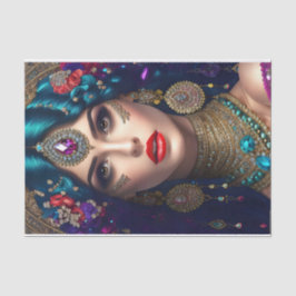 Papel Tecido de Desligamento de Mulher Exótica