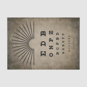 Papel Tecido de Desvinculação - Gráfico de Olhos d