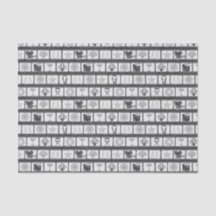 Papel Tecido de Filme de Hollywood Antigo