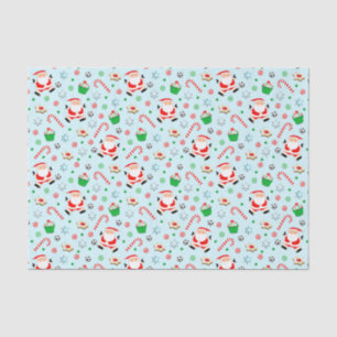 Papel Tecido de Natal do Futebol