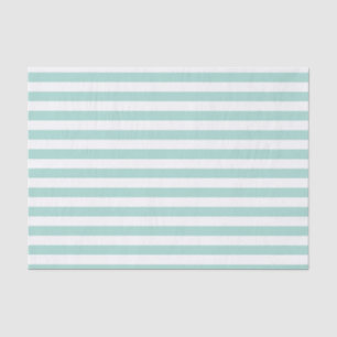 Papel Tecido de Stripe Aqua