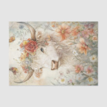 Papel Tecido de Vaca em Terras Altas