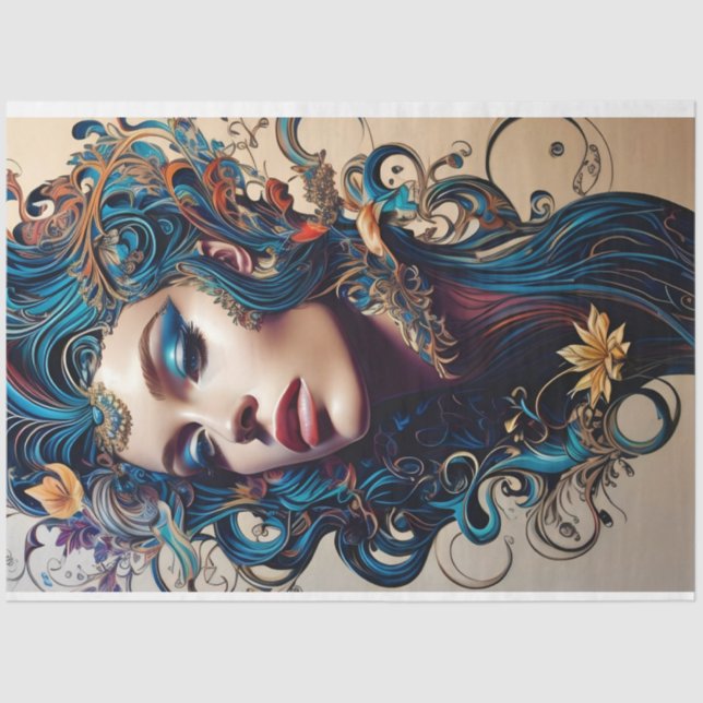 Papel Tecido Desligador da Expressão Artística (Frente )