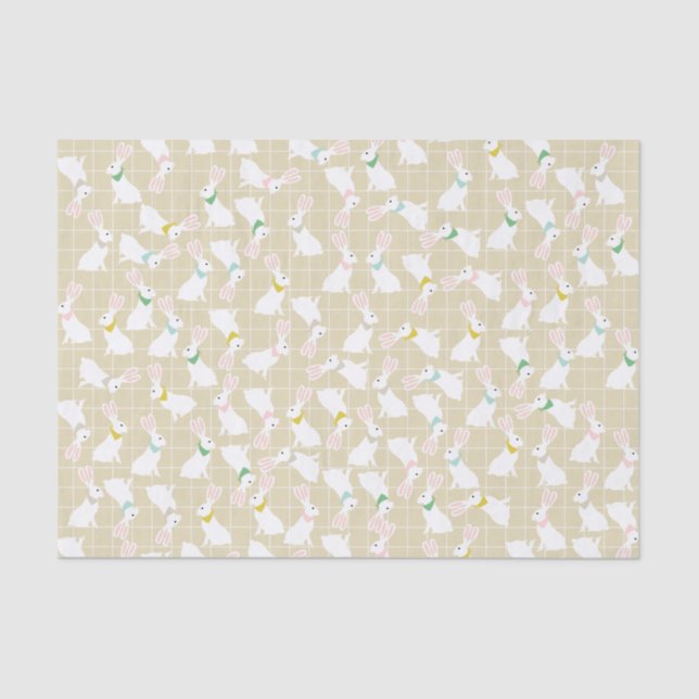 Papel Tecido do Coelho Cócio (Frente )