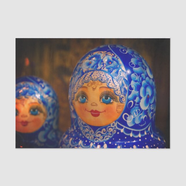 Papel Tecido Doll Matryoshka (Frente )