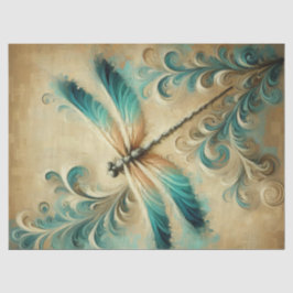 Papel Tecido Dragonfly Elegance 2