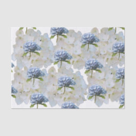 Papel Tecido Dusty Blue Hydrangea